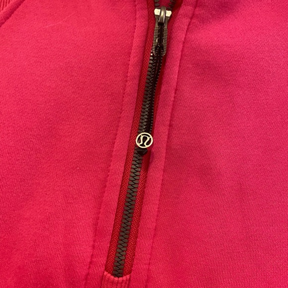 Lululemon Scuba Pink Half-Zip Pullover - Picture 4 of 5